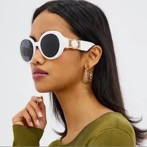 Versace | Accessories | New Versace Dark Gray Round Ladies  display picture 3